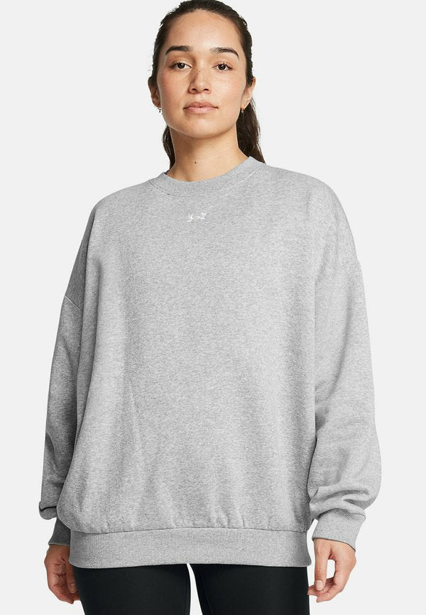 Under Armour RIVAL CREW - Sweatshirt - mod gray light heather