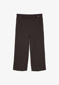 Vero Moda Curve VMCLIVA HW WIDE PANT CUR NOOS - Trousers - chocolate torte