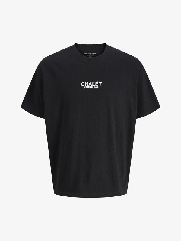 Jack & Jones T- - Print T-shirt - black