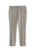Next Signature Empire Mills 100% Wool Check Suit Trousers Slim Fit