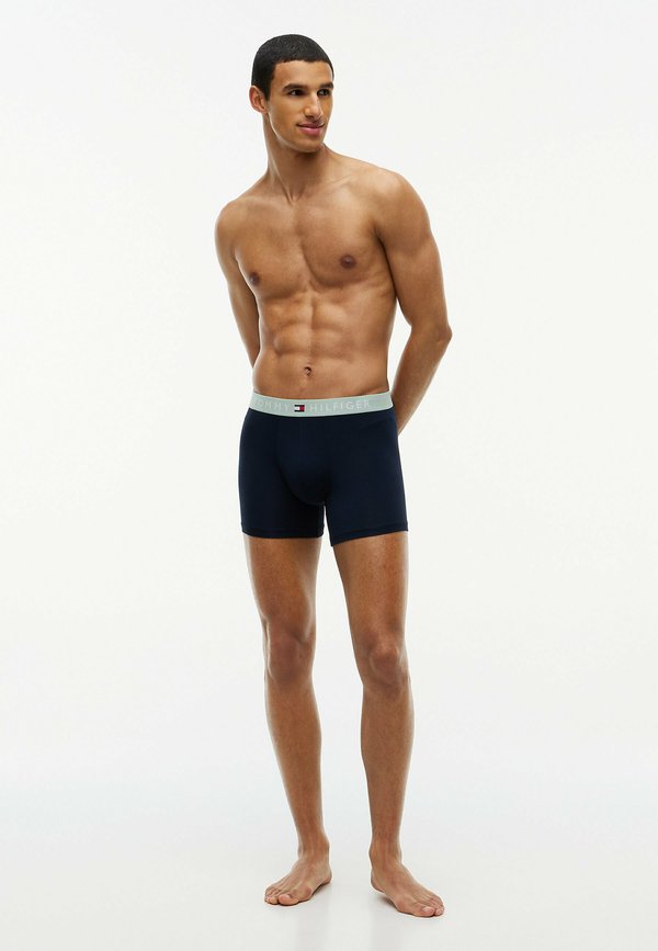 Tommy Hilfiger TOMMY HILFIGER 3-PACK TH ORIGINAL CONTRAST WAISTBAND BOXER BRIEFS - Trunks - nb  saf canvas mnty grey deep