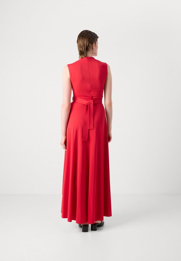 DKNY SLEEVELESS HI LOW HEM BUCKLE TRIM
