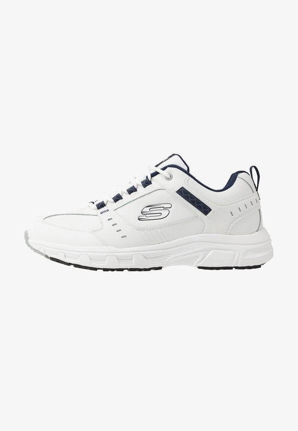 Skechers OAK CANYON - Trainers - white/navy