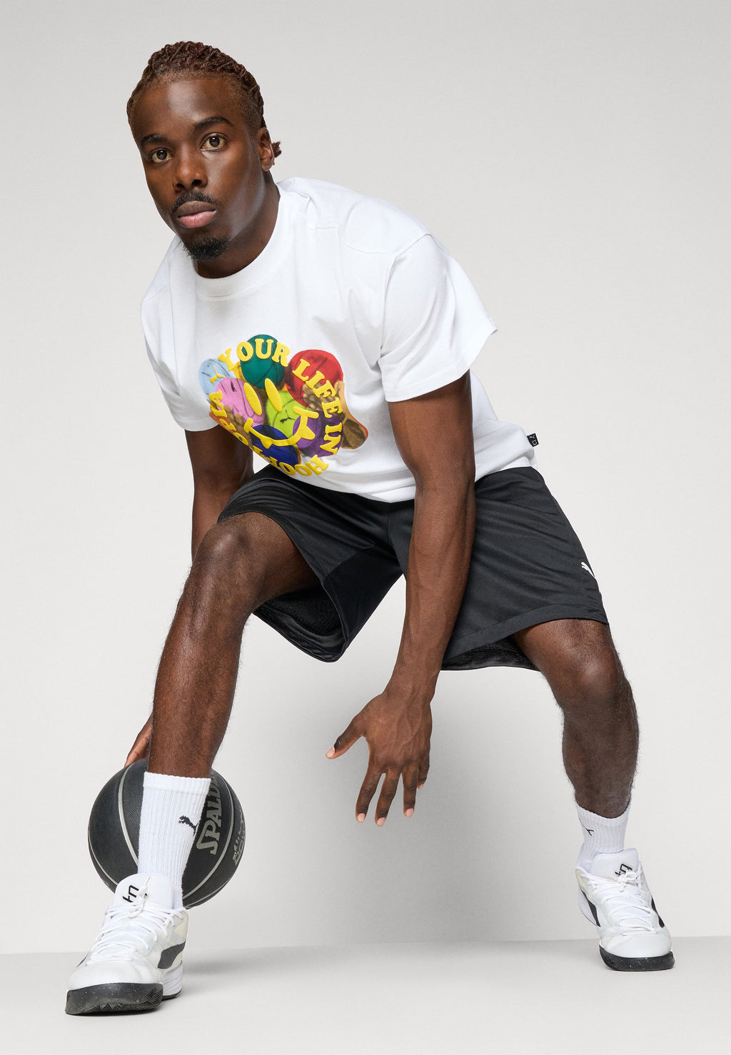 Puma HOOPTOPIA IS LIFE TEE