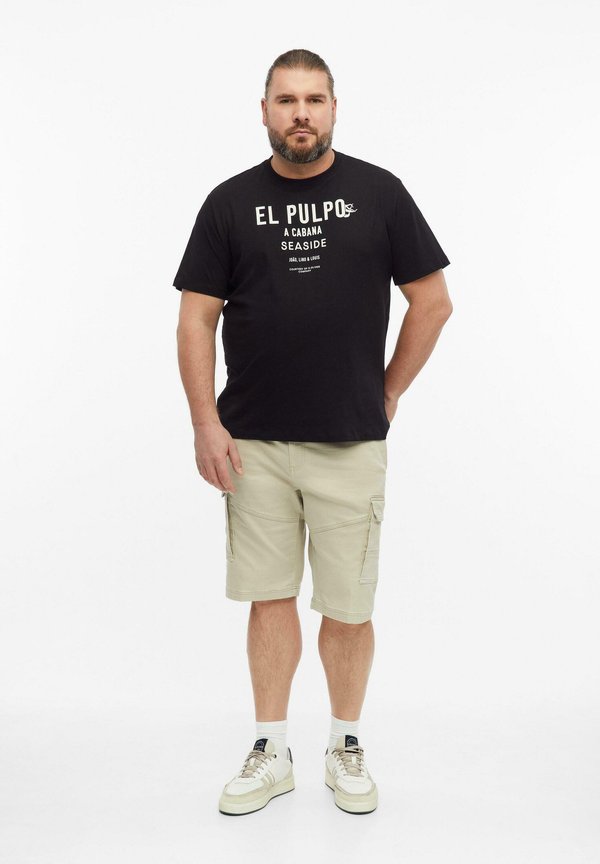 s.Oliver BERMUDA FILE - Shorts - beige