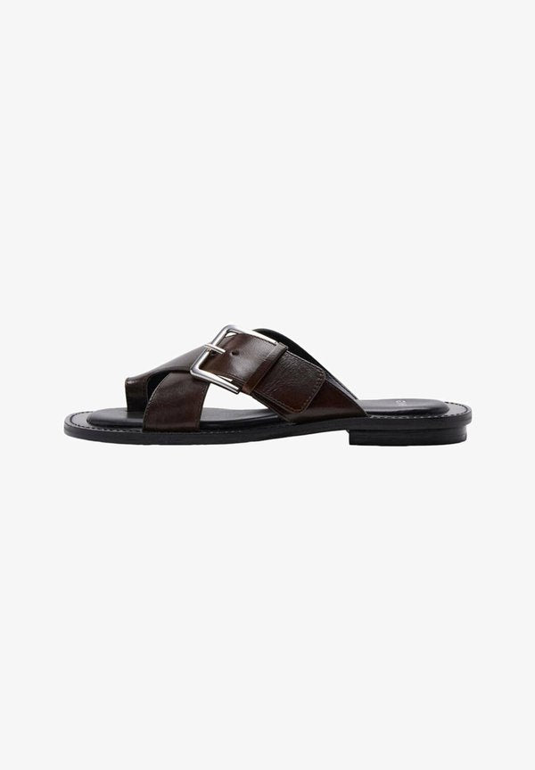 Mango ADULT - T-bar sandals - bordeaux