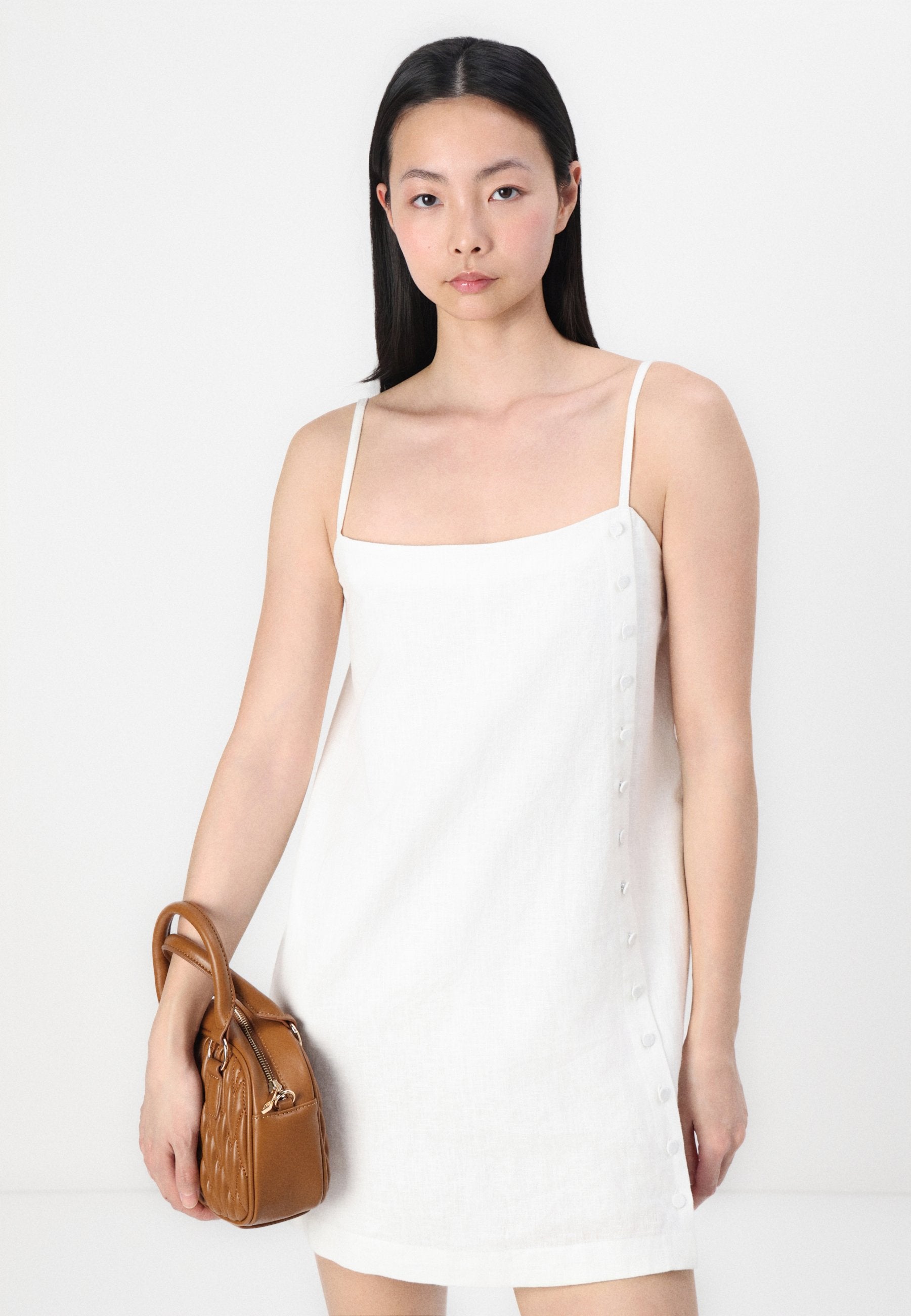 Abercrombie & Fitch BUTTOM DETAIL SKORT