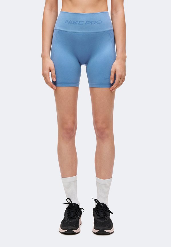 Nike Performance SHORT - Leggings - work blue