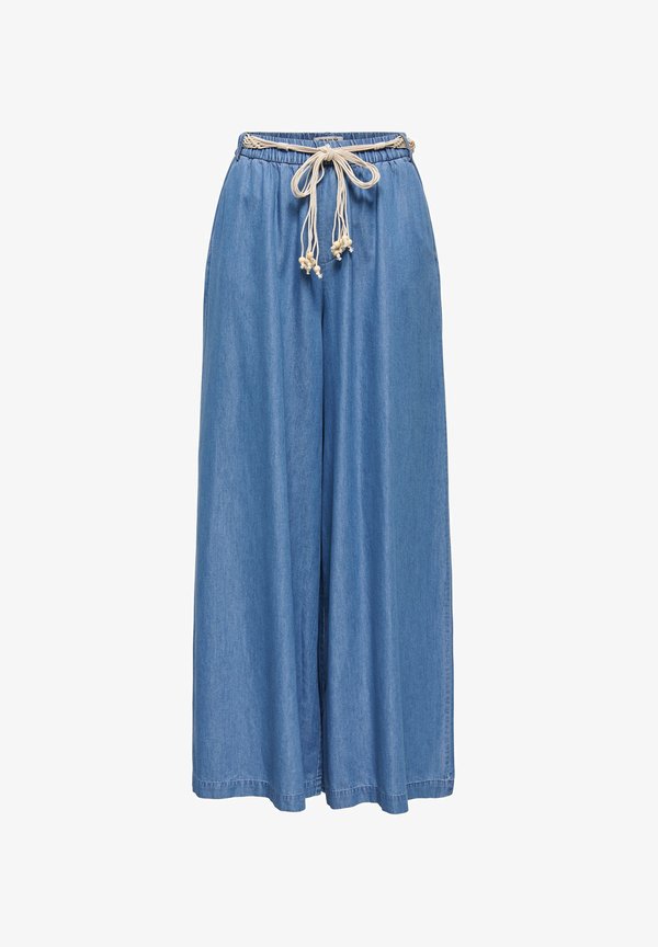 ONLY WIDE-FIT JEANS ONLBEA HIGH WAIST WIDE LEG FIT JEANS - Wide Leg - medium blue denim