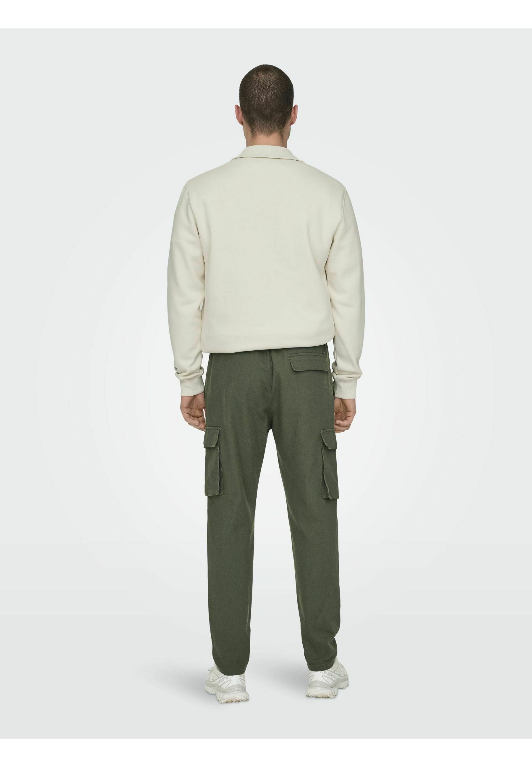 Cargo ONSLINUS Tapered Fit Linen Media 4
