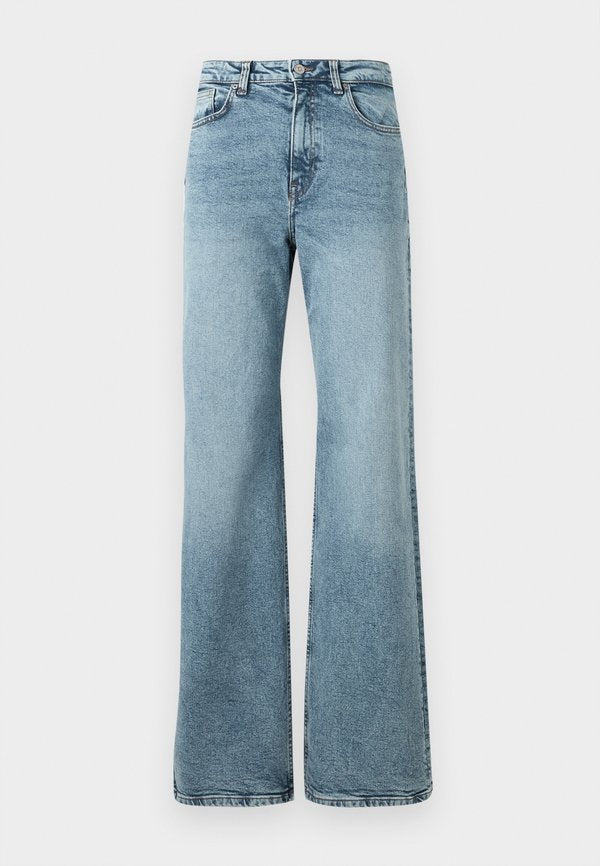 ONLY ONLJUICY - Wide Leg - medium blue denim