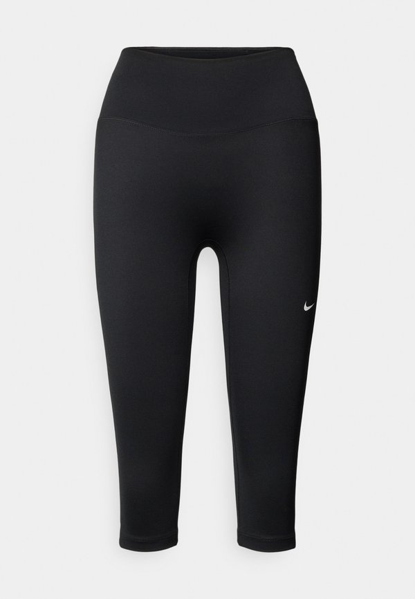 Nike Performance ONE CAPRI - Leggings - black/white