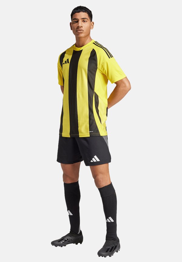 adidas Performance Sports T-shirt - gelbschwarz