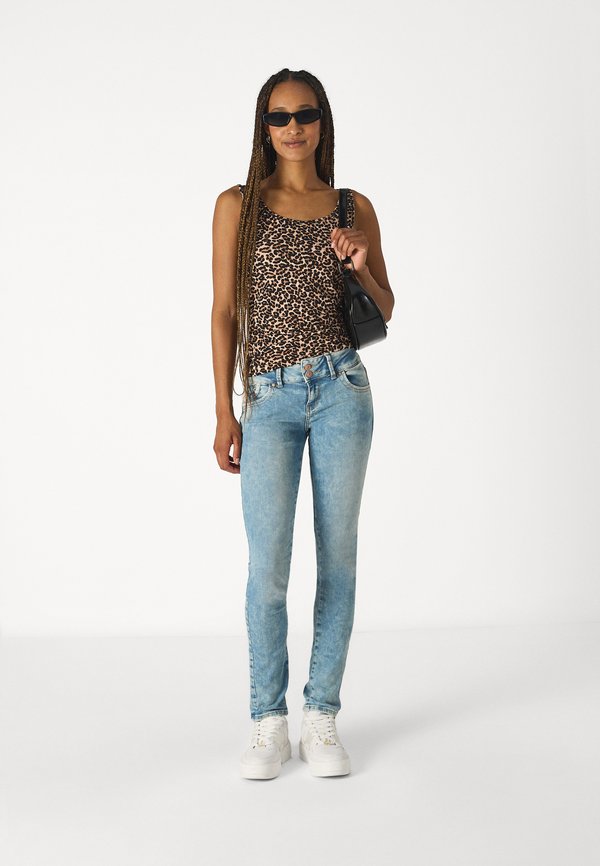 ONLY Tank ONLLIVE 2-pack Tank - Top - black/gingerroot tikkie leo
