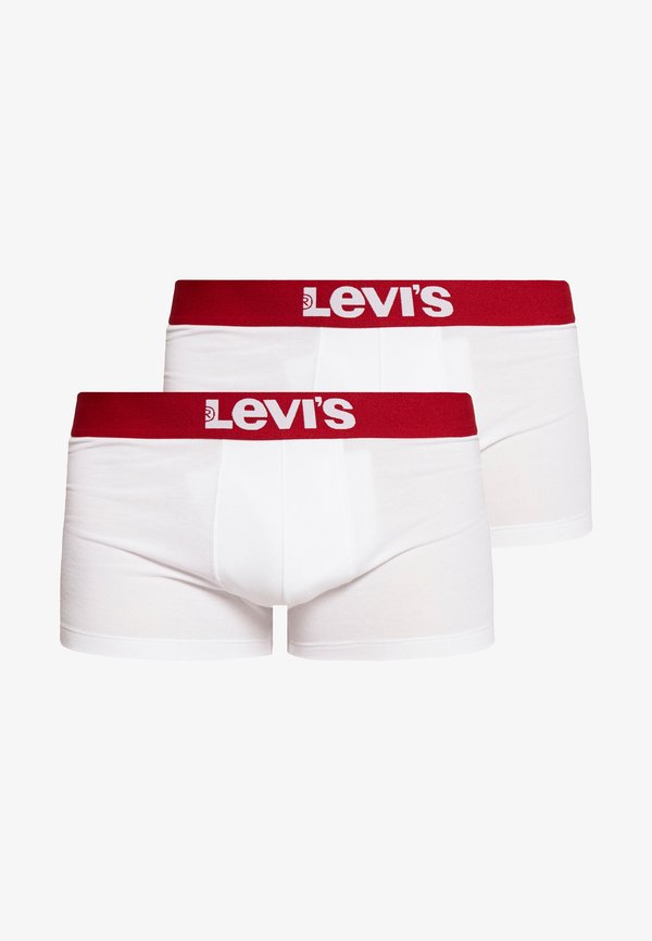 Levi's® SOLID BASIC TRUNK 2 PACK - Trunks - white/white