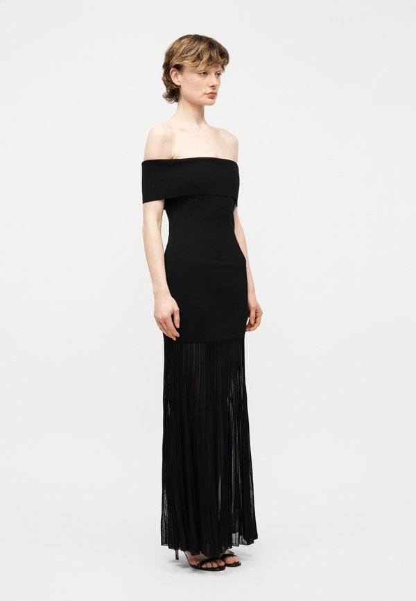 MICHAEL Michael Kors FOLD OVER SHEER MAXI