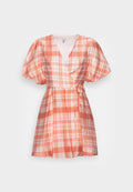 Forever New KRISSY WRAP PUFF SLEEVE DRESS