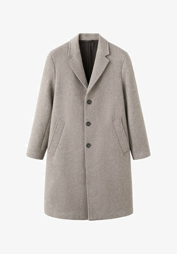 Mango Classic coat - sand
