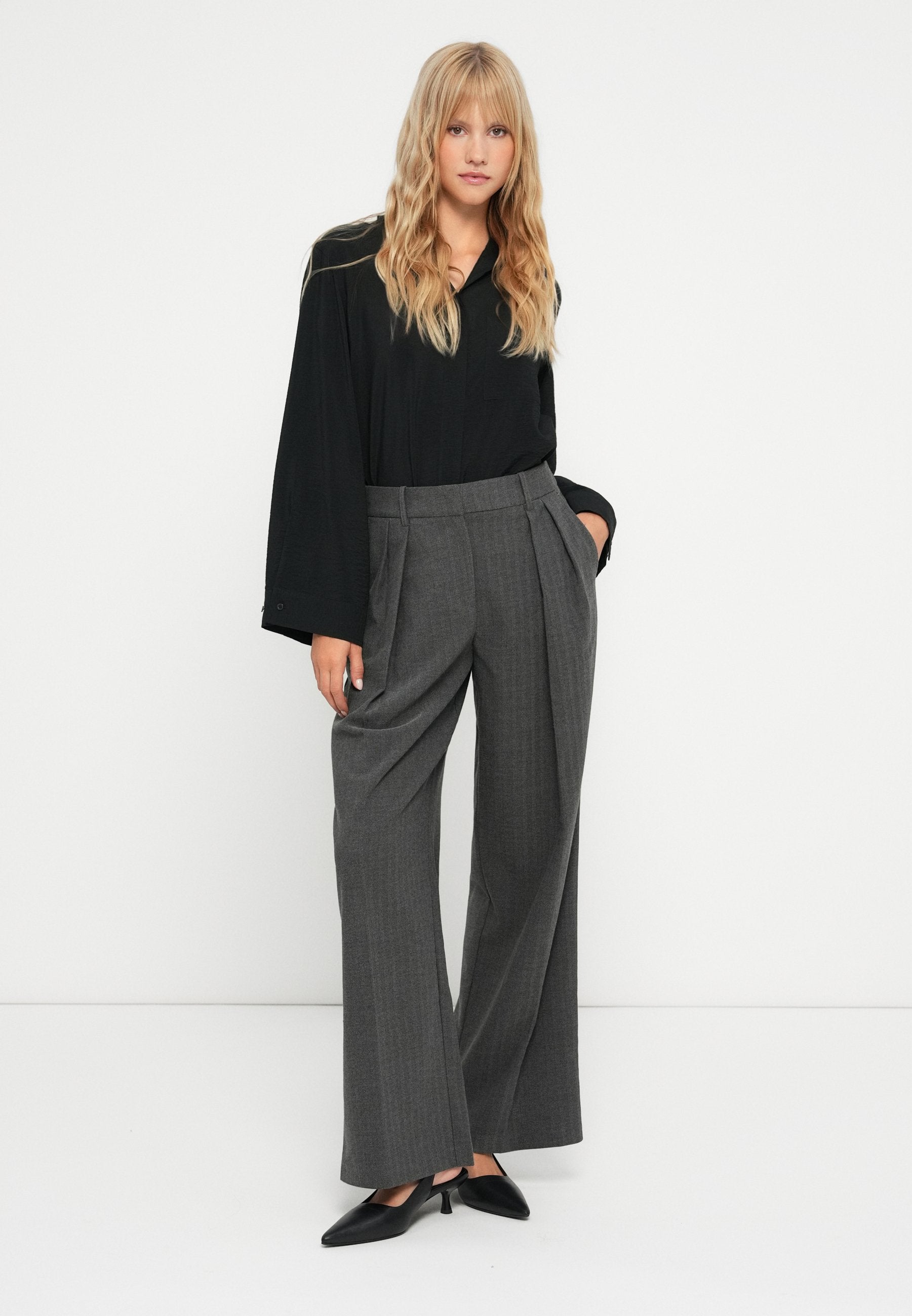 Vero Moda Wide-leg VMHAYA Mid waist