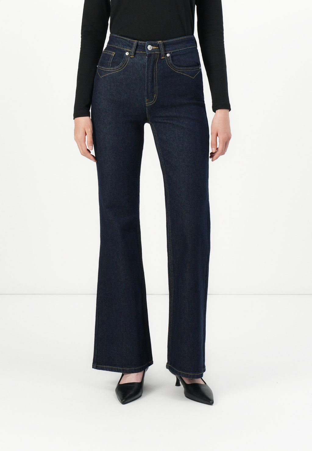 Flared fit ONLJUICY High waist Media 3