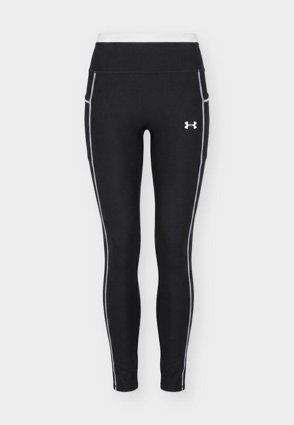 Under Armour HEATGEAR - Leggings - black/white