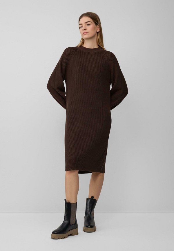 s.Oliver Jumper dress - dunkelbraun