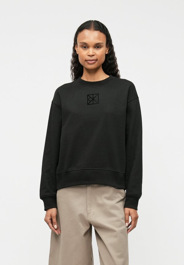 Calvin Klein PREMIUM CREW  - Sweatshirt - black