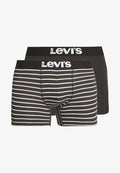 Levi's® VINTAGE STRIPE BOXER 2 PACK - Boxer briefs - jet black