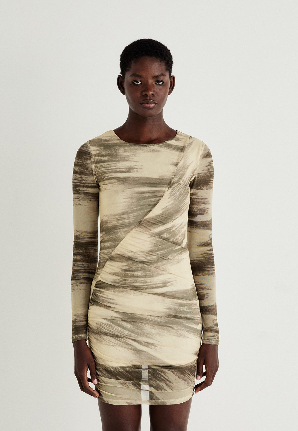 Noisy May NMLESLEY RUCHING SHORT DRESS