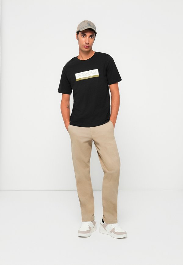 Jack & Jones JORINWOOD BLOCK BRANDING TEE 3 PACK