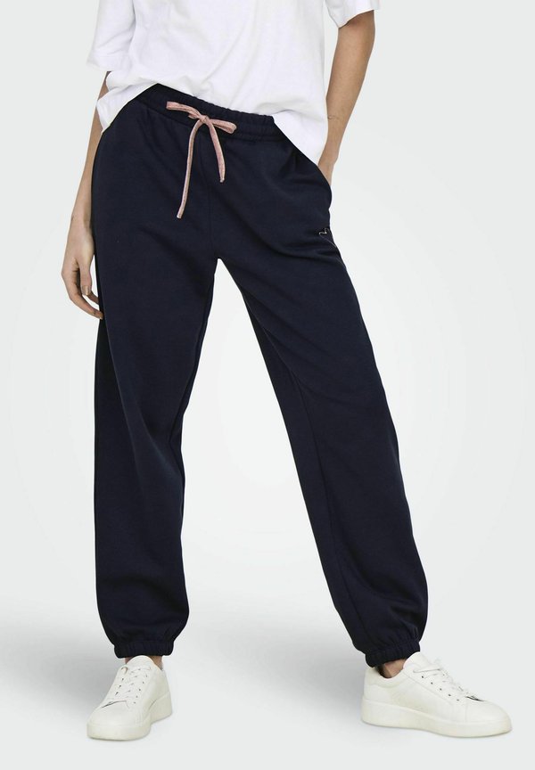 ONLY ONLNOOMI Regular Fit - Tracksuit bottoms - night sky