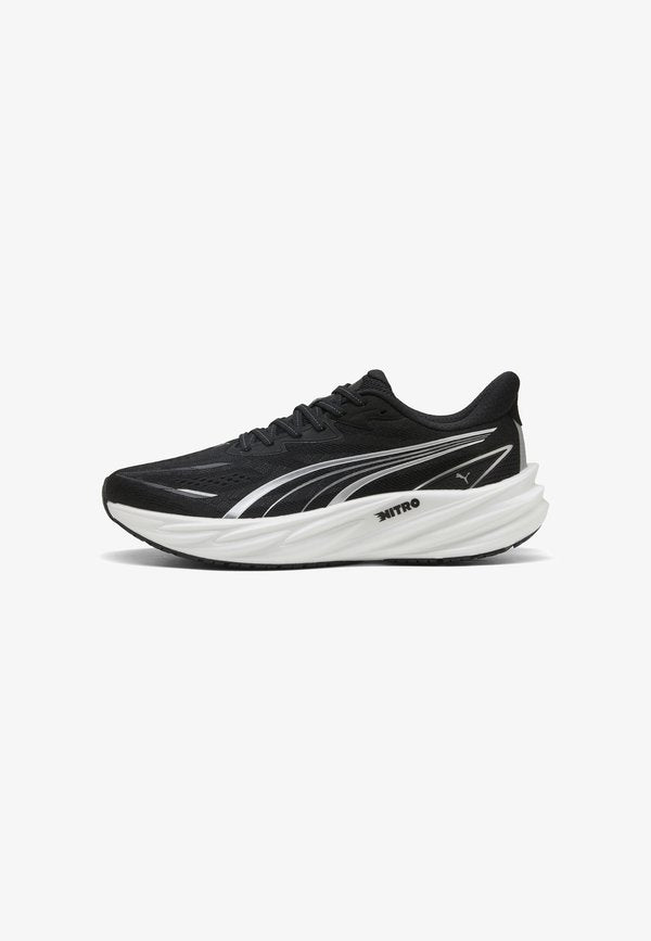 Puma VELOCITY NITRO 5 - Road running shoes - black- white