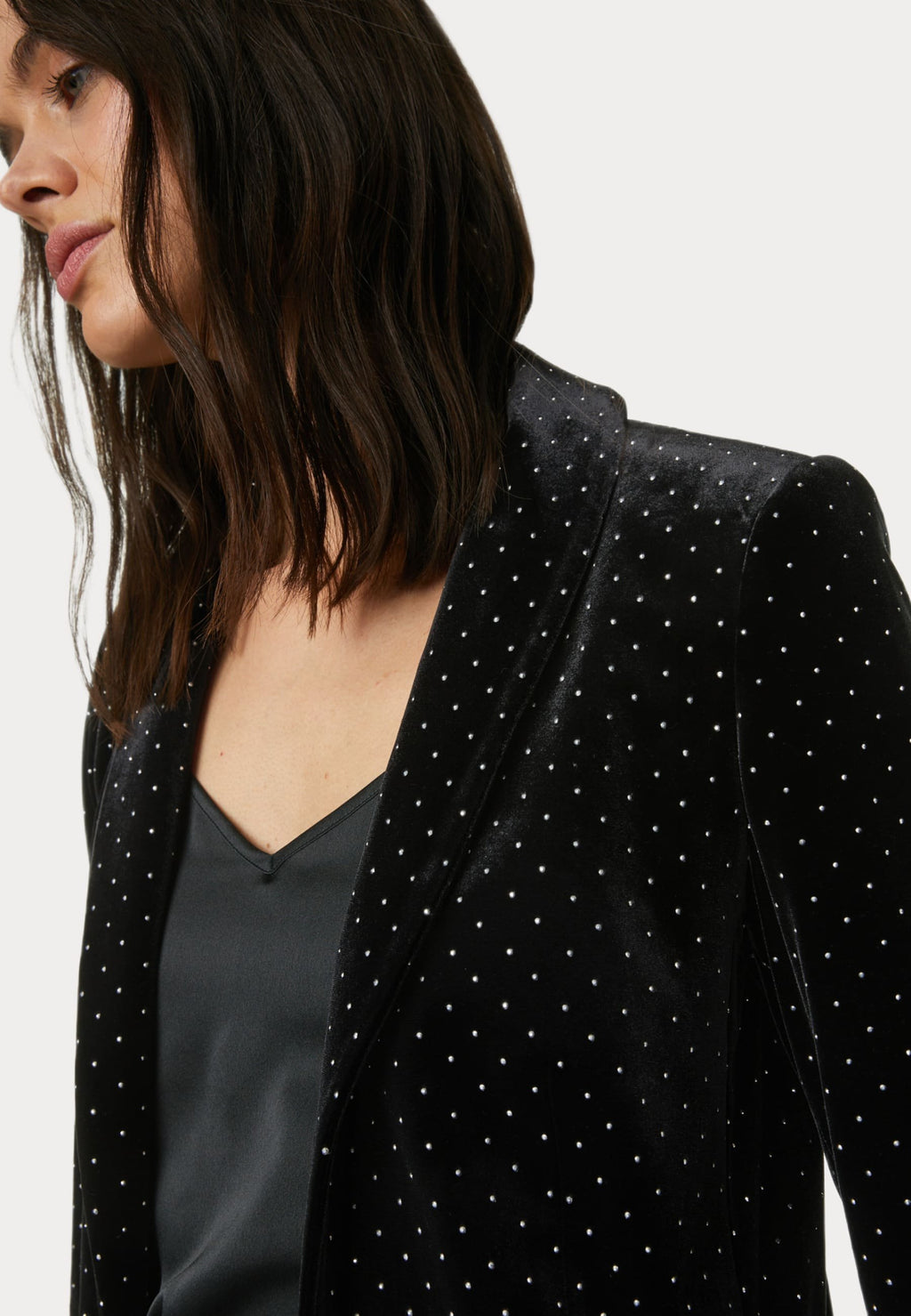 Marks & Spencer STUD EMBELLISHED RELAXED