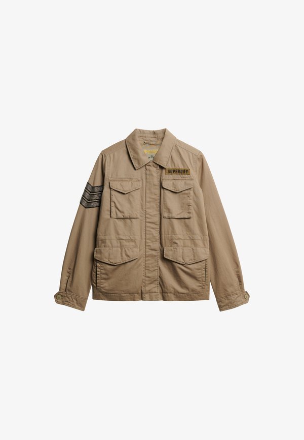 Superdry & Co EMBELLISHED - Summer jacket - dark sage green