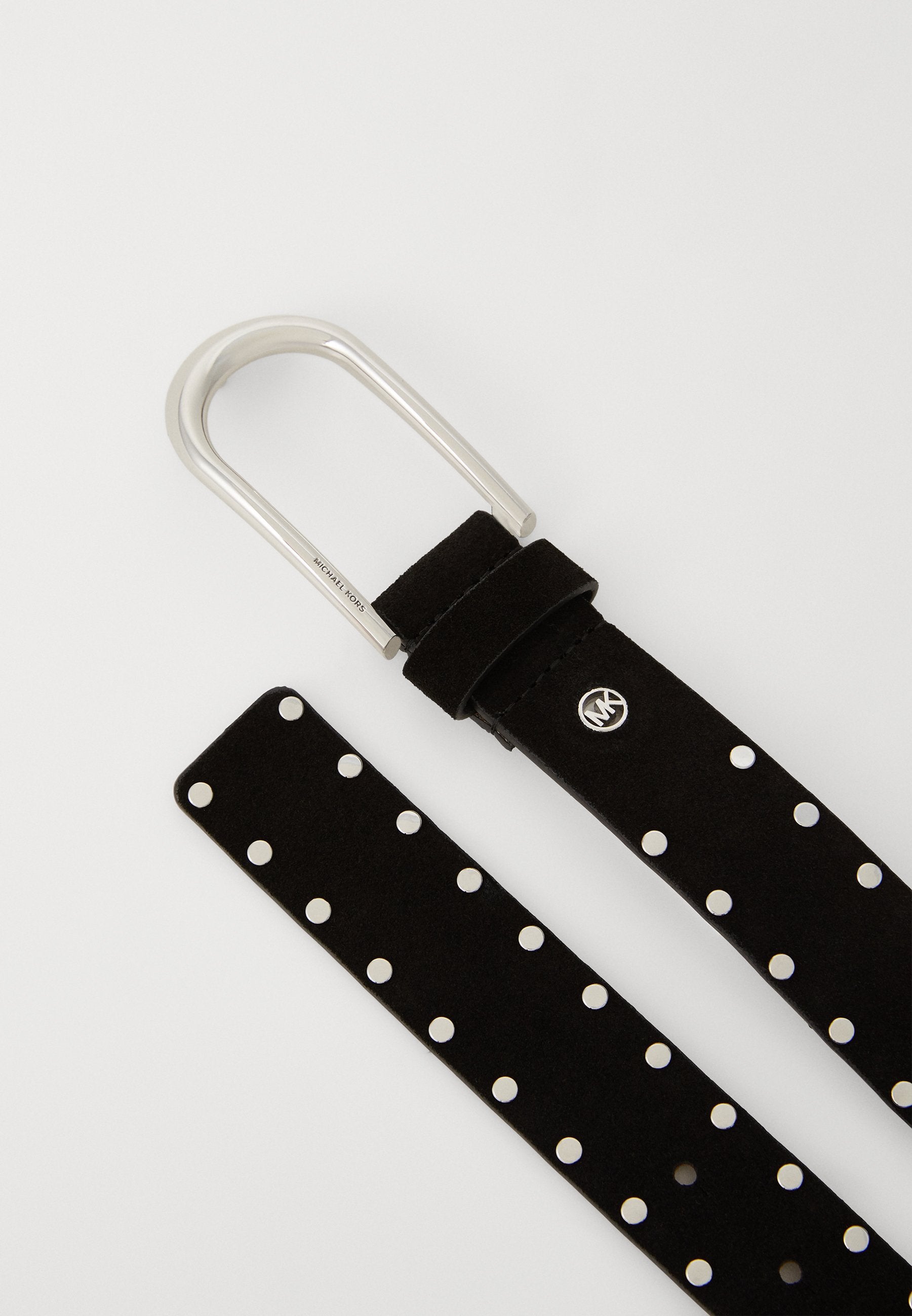MICHAEL Michael Kors 32MM HALF MOON STUDDED BELT