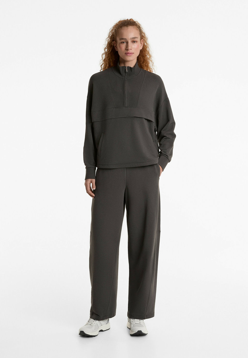 OYSHO SOFT-TOUCH WIDE STRAIGHT-LEG