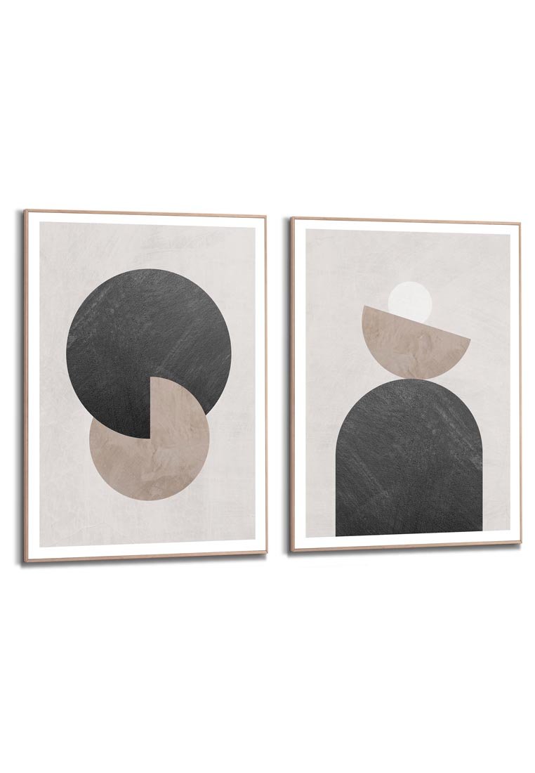 Orange Wallz SIMPLE ABSTRACT 2 PACK