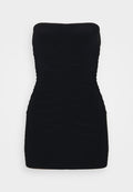 Norma Kamali STRAPLESS PICKLEBALL MINI DRESS