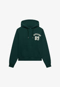 Superdry & Co SUPERDRY ATHLETIC ESSENTIAL APPLIQUE CROPPED HOODIE.. - Hoodie - enamel green