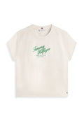 LOGO CAP SLEEVE RELAXED T-SHIRT Media 1