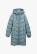 TOM TAILOR LONG PUFFER  - Winter coat - trooper green