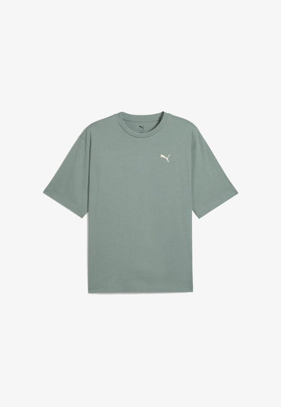 Puma Basic T-shirt - green moon