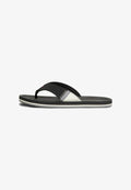 Tommy Hilfiger PADDED HILFIGER BEACH SANDAL - T-bar sandals - black