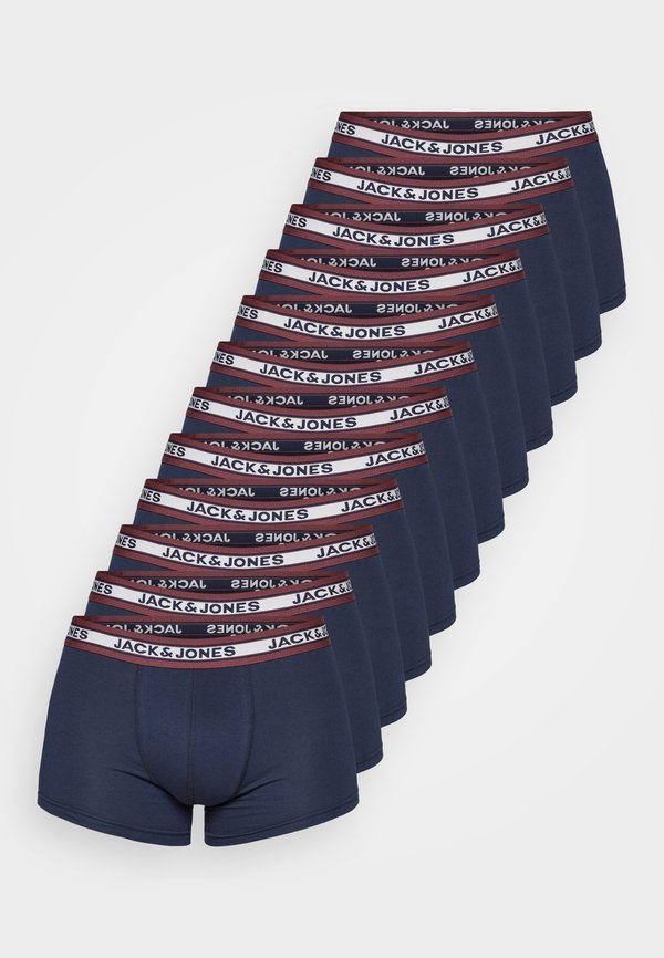 Jack & Jones JACSOLID TRUNKS 12 PACK - Trunks - dark blue