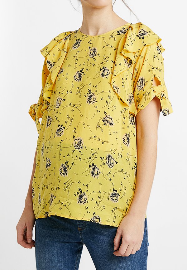 IVY OAK MATERNITY BOW SLEEVE BLOUSE