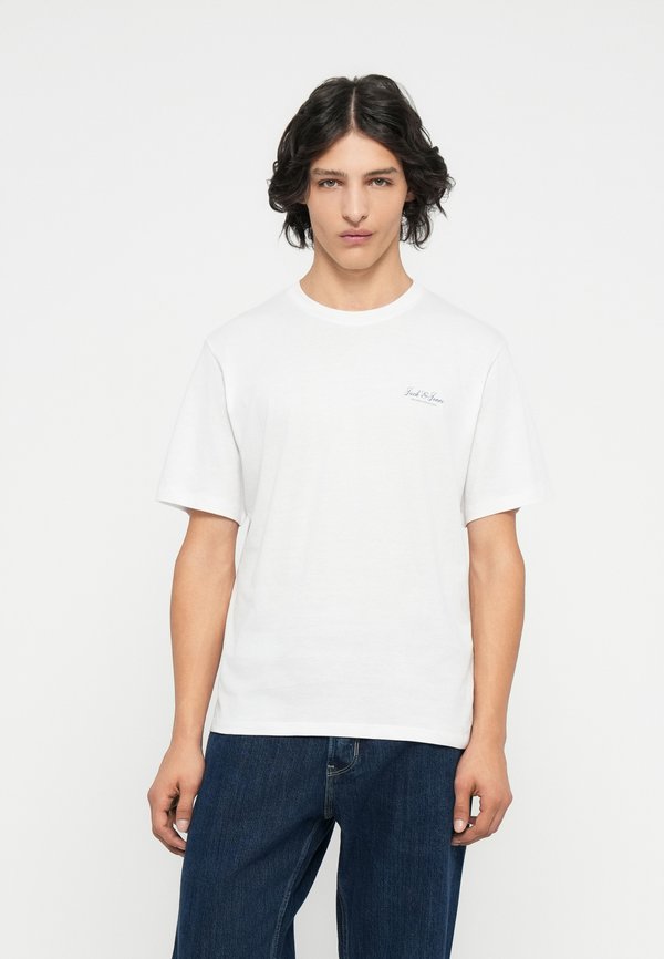 Jack & Jones JJEARCHIVE GRAPHIC TEE SS O-NECK NOOS - Basic T-shirt - bright white