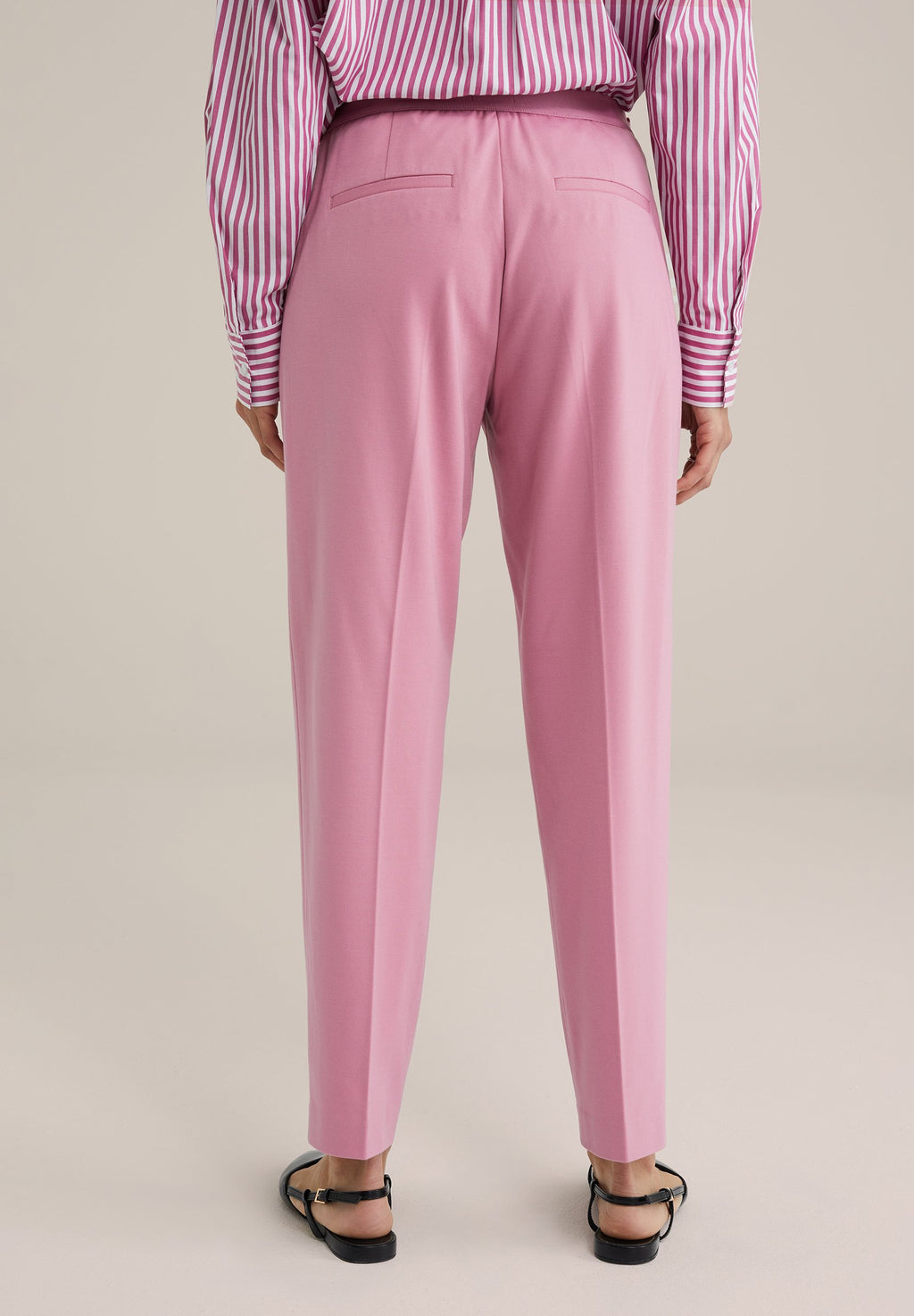 WE Fashion WE FASHION DAMES SLIM FIT PANTALON MET STRETCH
