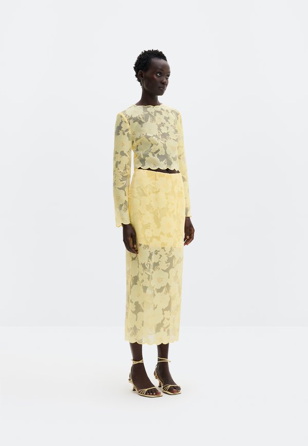 Malina ANABELLE LACE MIDI SKIRT