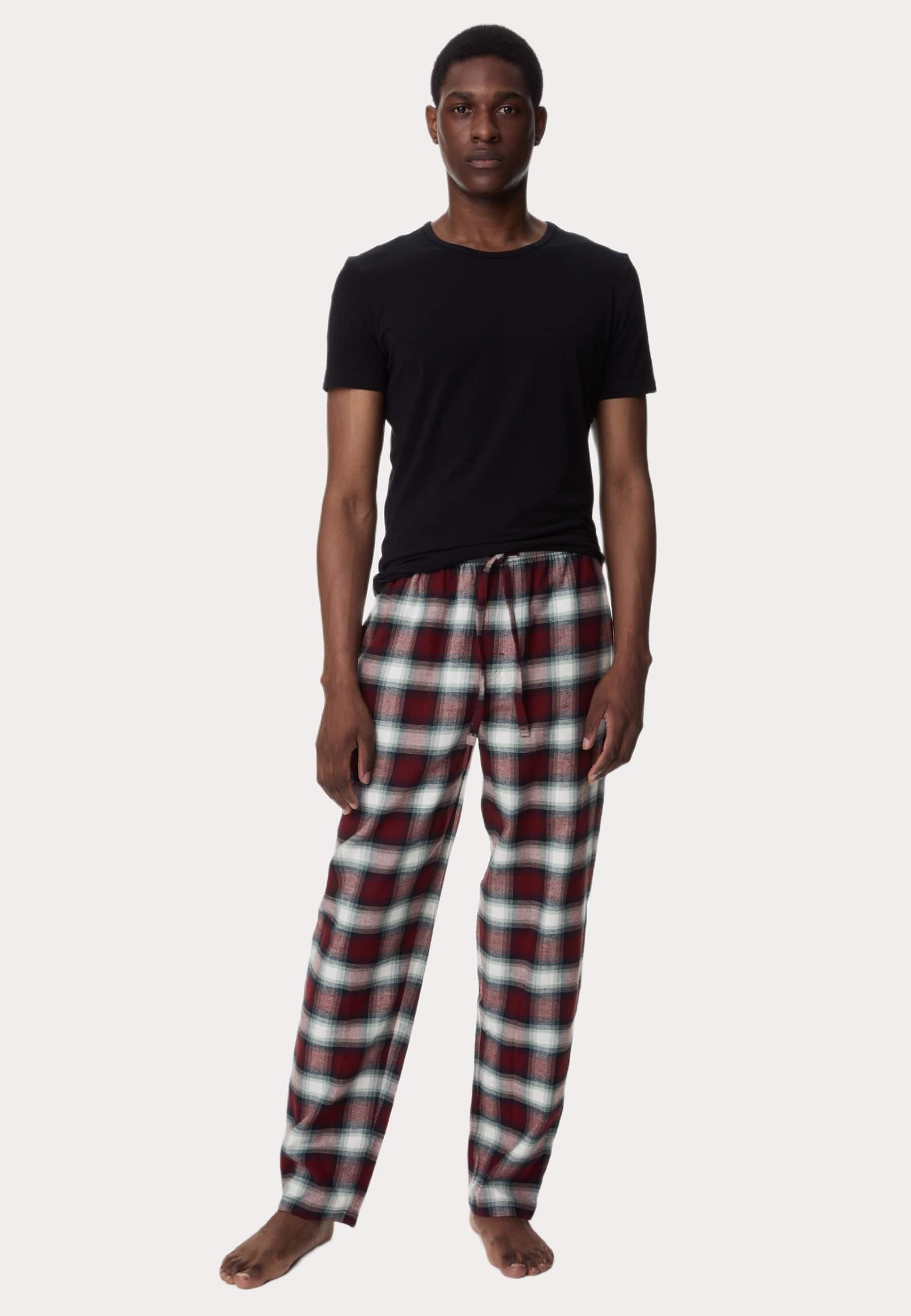 Marks & Spencer 2 PACK BRUSHED CHECKED
