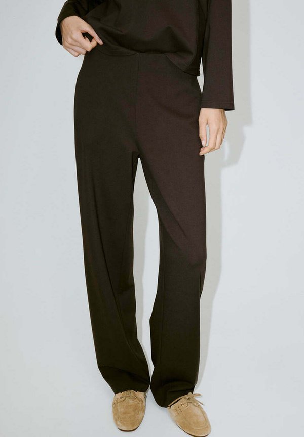 Mango ADULT - Trousers - dark brown